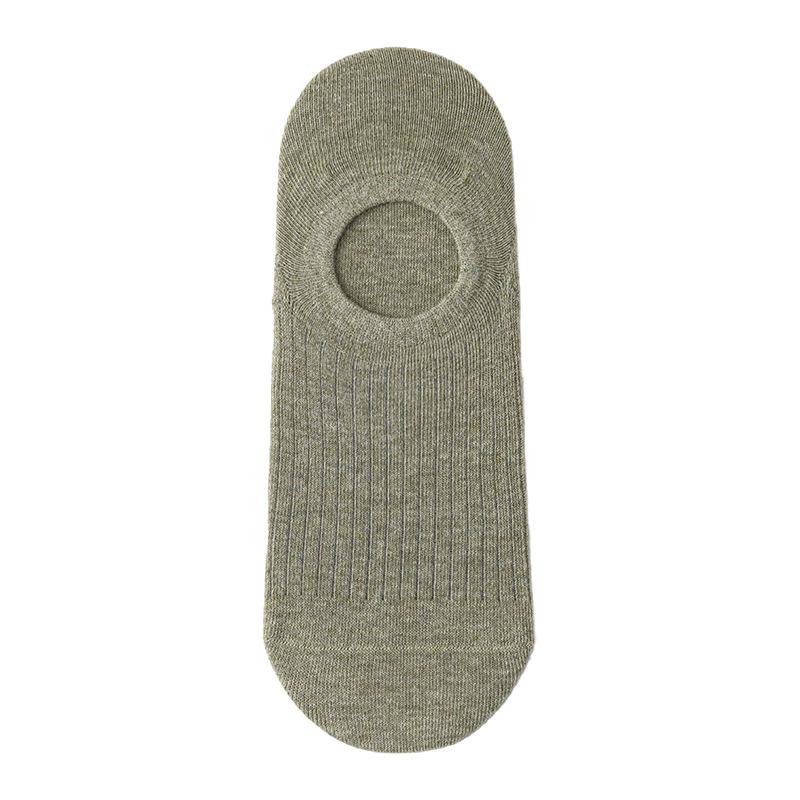 

Sock Men Summer Men Pure Cotton Low-cut Invisible Socks Silicone Anti-slip Non-slip Boat Socks Anti-odor Breathable Short Socks Men 1 pair зелений