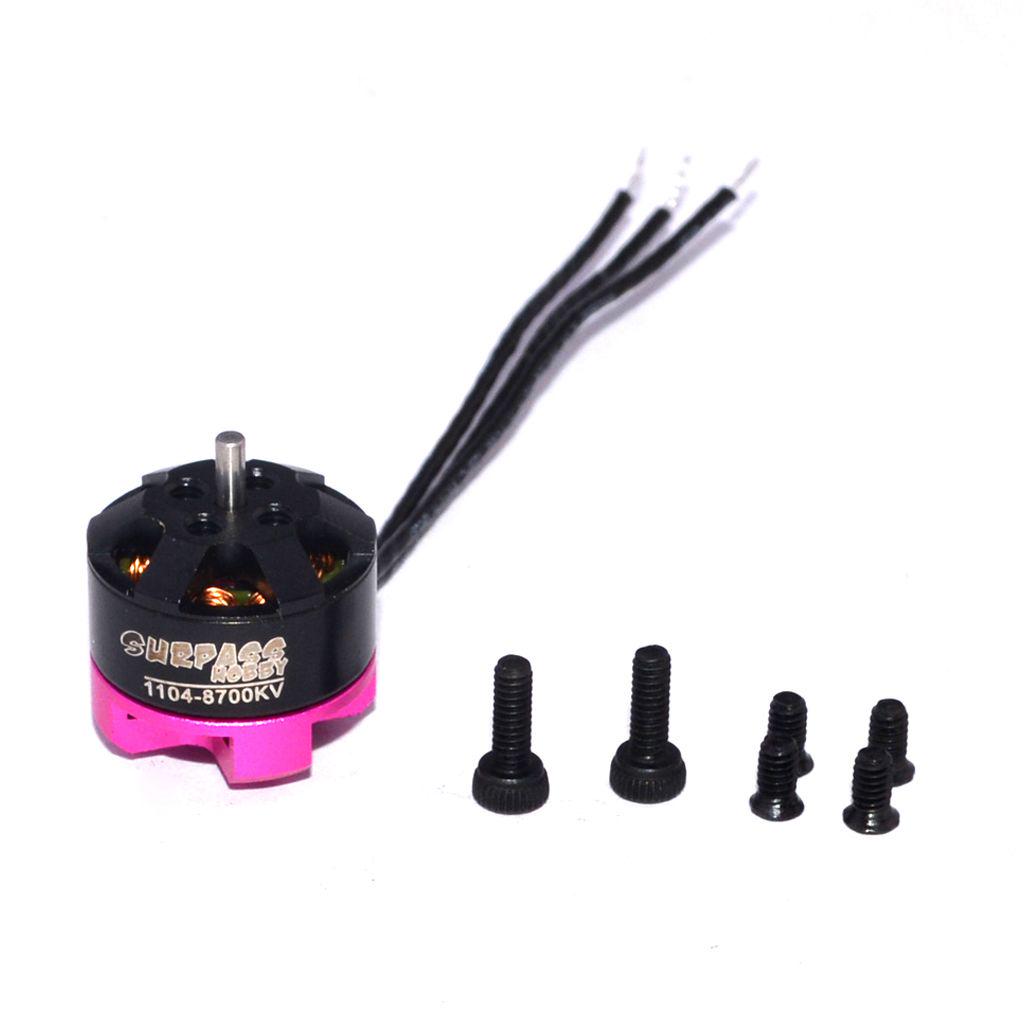 FPV 250//280 Micro Racing Airplane 1104 Brushless Motor 4000KV for Radio Control Plane