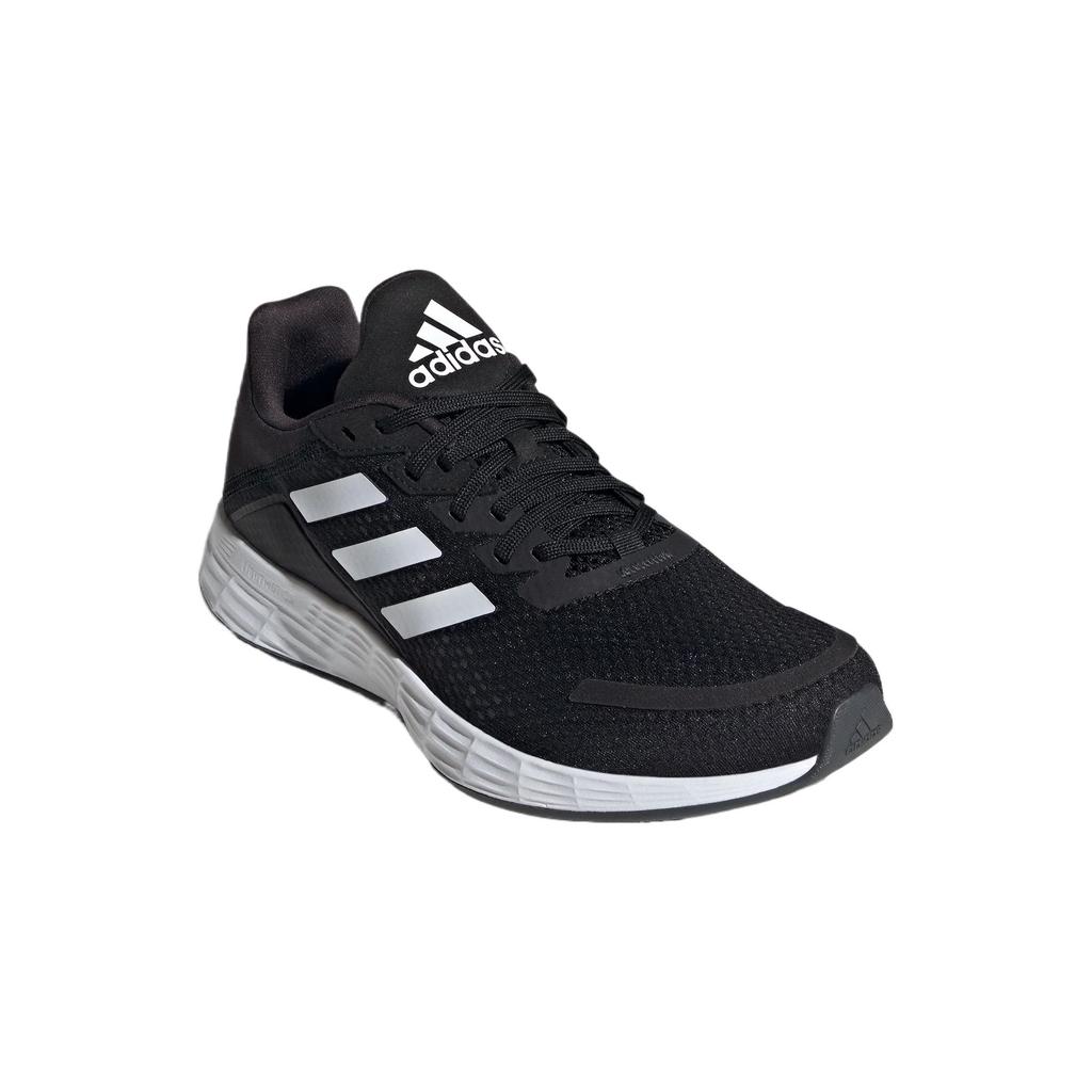 Novos Tênis de Corrida Adidas Duramo Sl Amortecimento Resistente à Abrasão Respirável Cano Baixo Unissex Preto Branco JQ9716