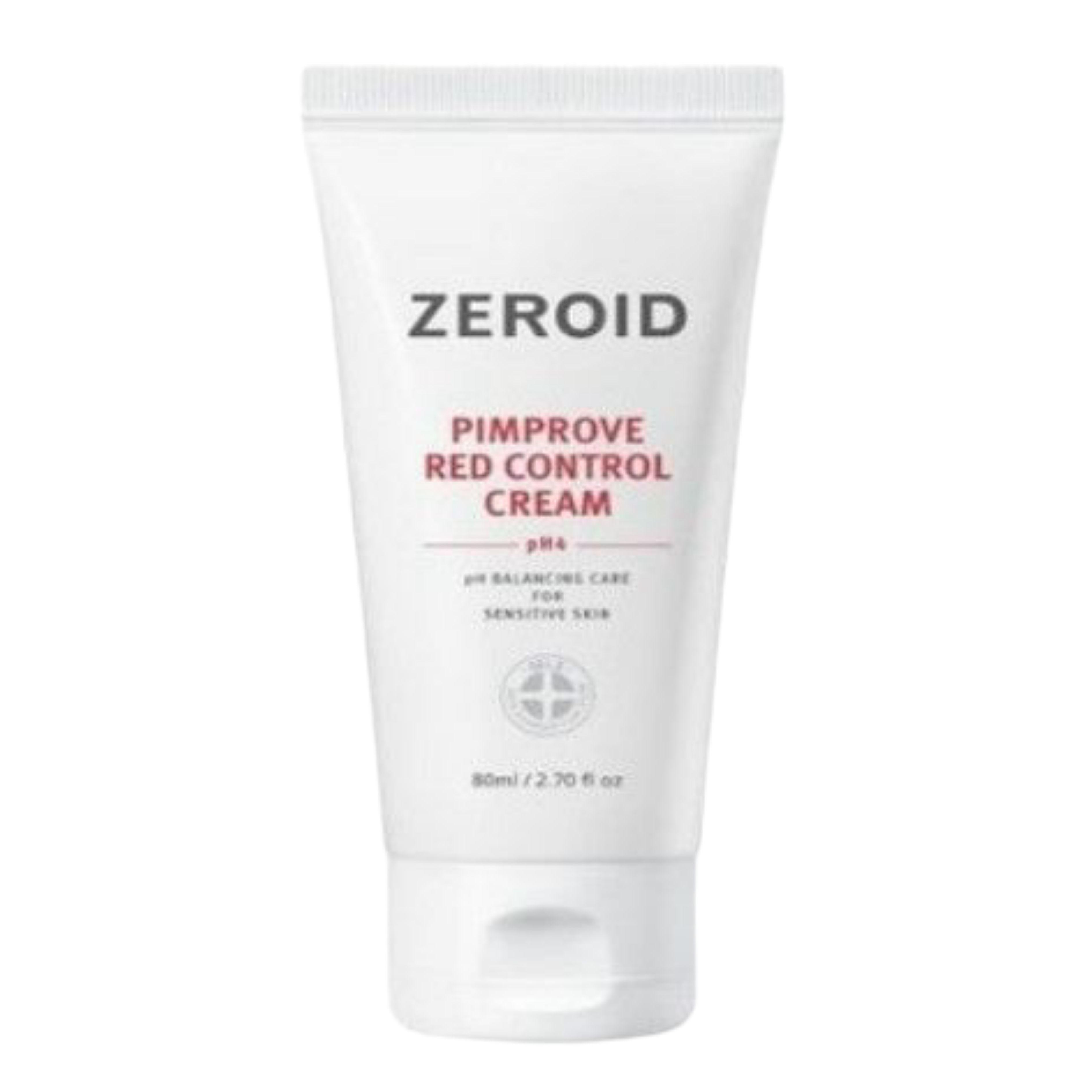 ZEROID Pimprove Red Control Cream pH 4 Sensitive Skin Redness Care Moisturizer 80ml