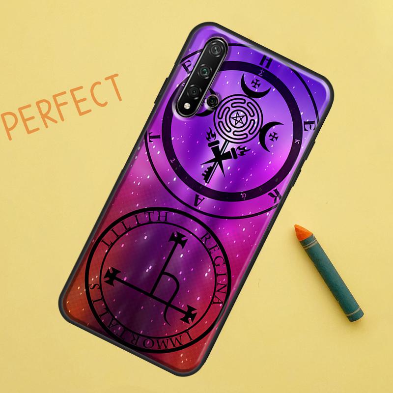 Sigil of Lilith For Huawei Nova Y91 Y70 Y72 Y73 Y60 Y90 Y61 8i 7i 11i 12i 12s 9 10 SE P20 P30 P40 Lite Case