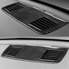 For BMW E90 E92 E93 3 Series 2005 2012 Carbon Fiber Dashboard AC Air Vent Frame Self Adhesive Anti Scratch Sporty Trim