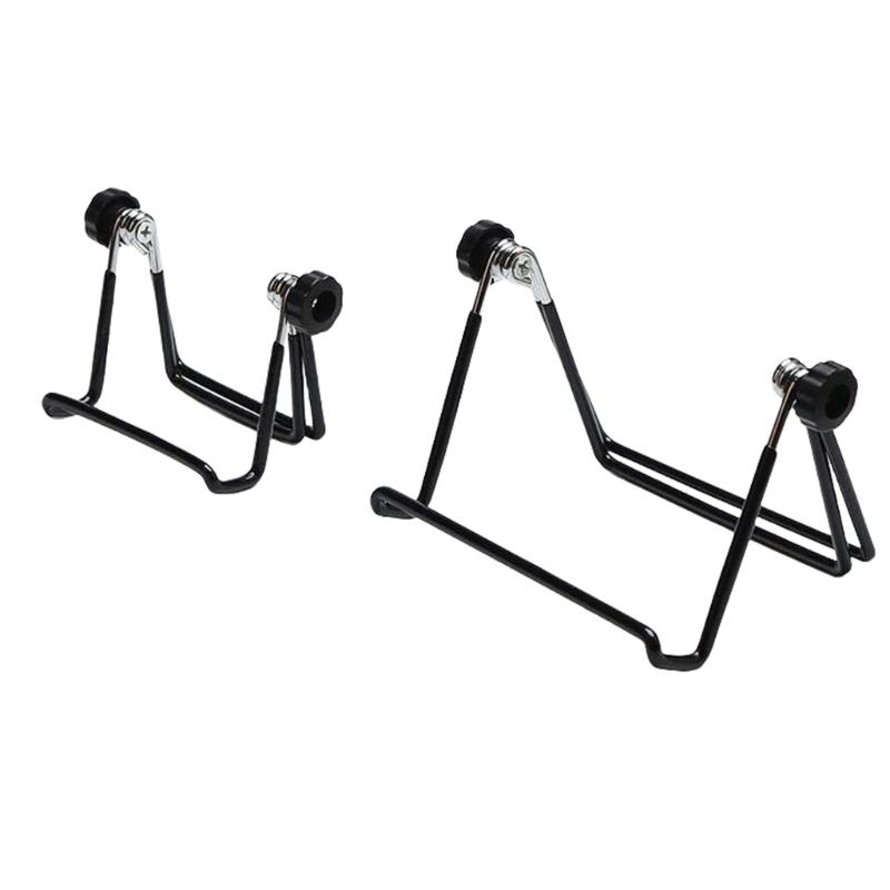 Metal Foldable Stand Adjustable Desktop Support with Flexible Viewing Angle for Phones and Tablets
