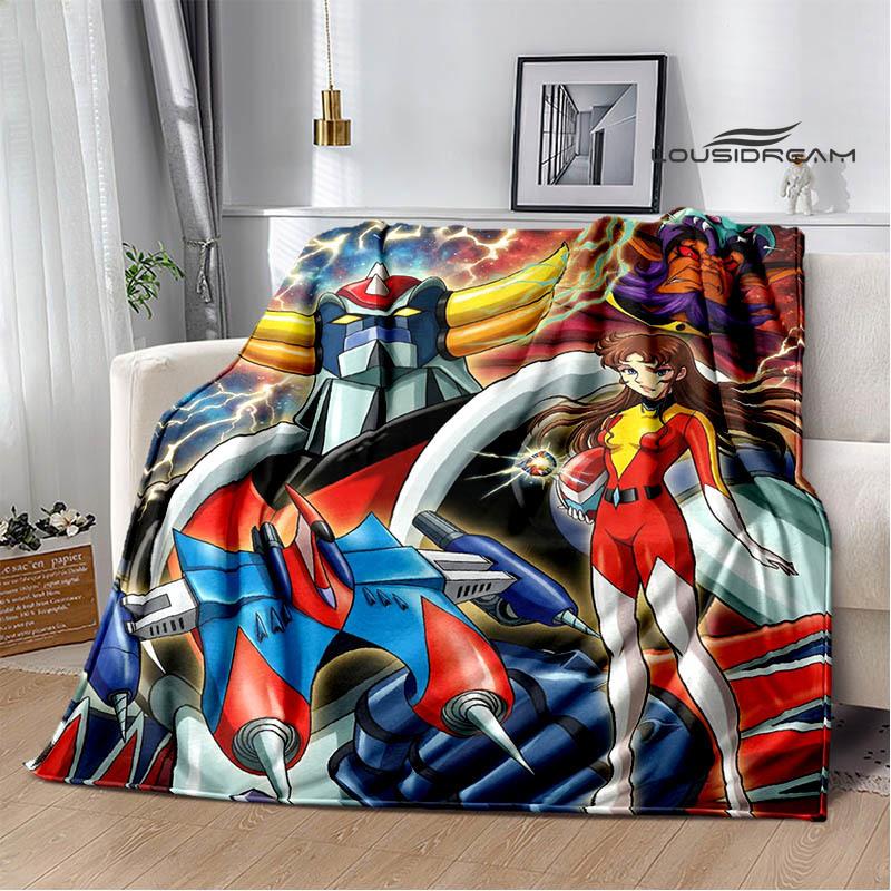 UFO ROBO GRENDIZER GOLDORAK blanket Picnic blanket Warm blankets Outdoor Blanket Home bedlinings blankets for beds Birthday Gift