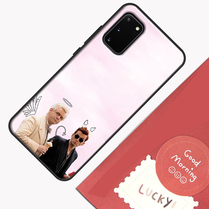Good Omens Phone Case For Samsung Galaxy S26 S25 S24 S20 S21 S22 S23 Ultra S10 Plus S25 FE Cover Shell