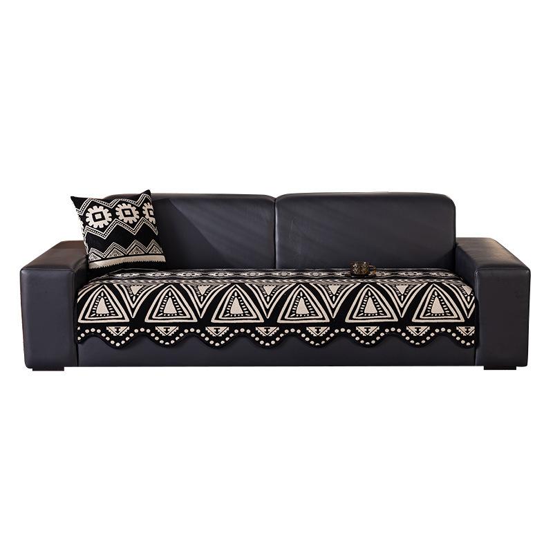 Special-Shaped Sofa Cushion Universal In All Seasons, New Non-Slip Seat Cushion, One-Piece Leather Straight Row Sofa Cover, Cloth Towel