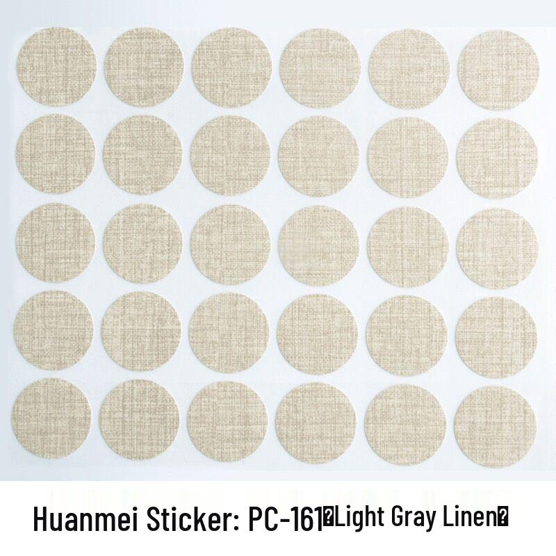 Three-in-One Color Card Beauty Stickers for Furniture Screw Hole Sealing