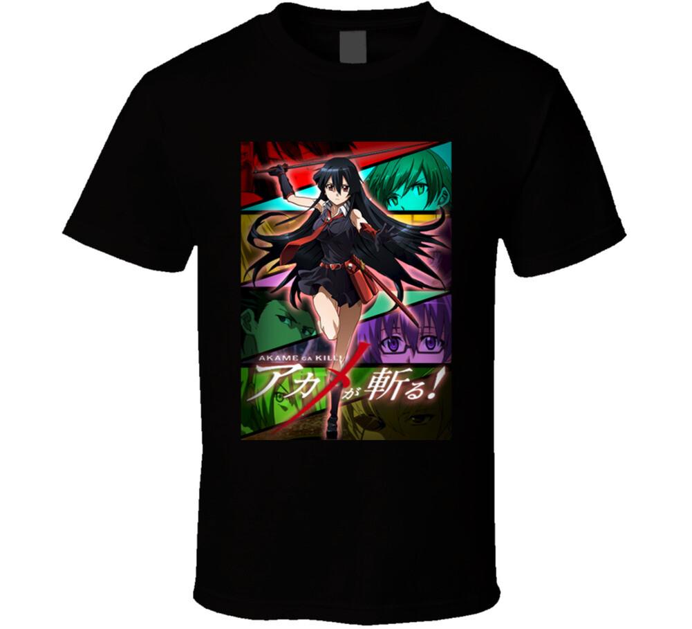 Akame Ga Kill Anime TV Show Poster Cool Fan T Shirt Mens Womens Tees Top S