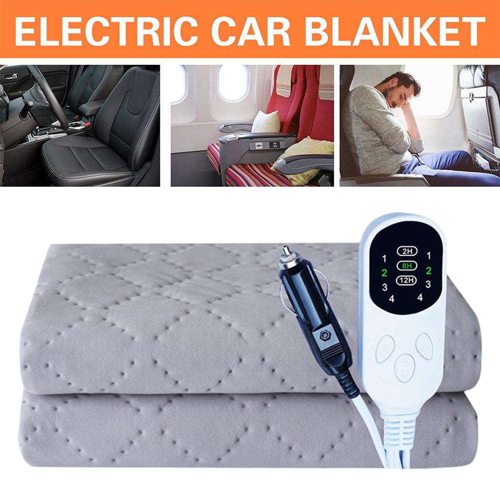 12V Car Electric Heating Blanket For Camping Trucks Off-Road Vehicles Heating Pads For Caravan Camper Van SUVs Trucks