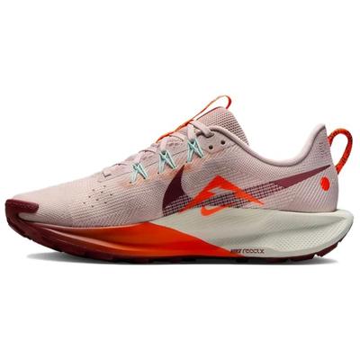 REACTX PEGASUS TRAIL 5 Abrasion Resistant Low Top Running Shoes Women's Pink Orange White Sneakers DV3865-602
