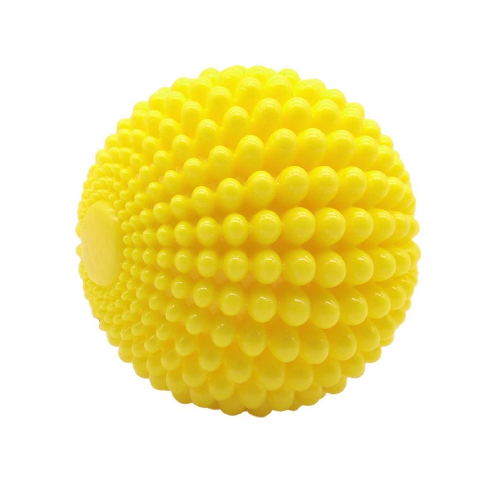 Dog Squeaky TPR Corn Ball: Bite-Resistant Pet Toy, Teeth Cleaner, Grinding Stick with Rope for Self-Entertaining Stress Relief.