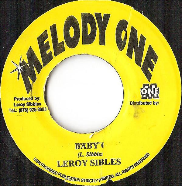 

7inch Record LEROY SIBBLES - Baby G NONE Melody One Jamaica Reggae, Ska & Dub Used
