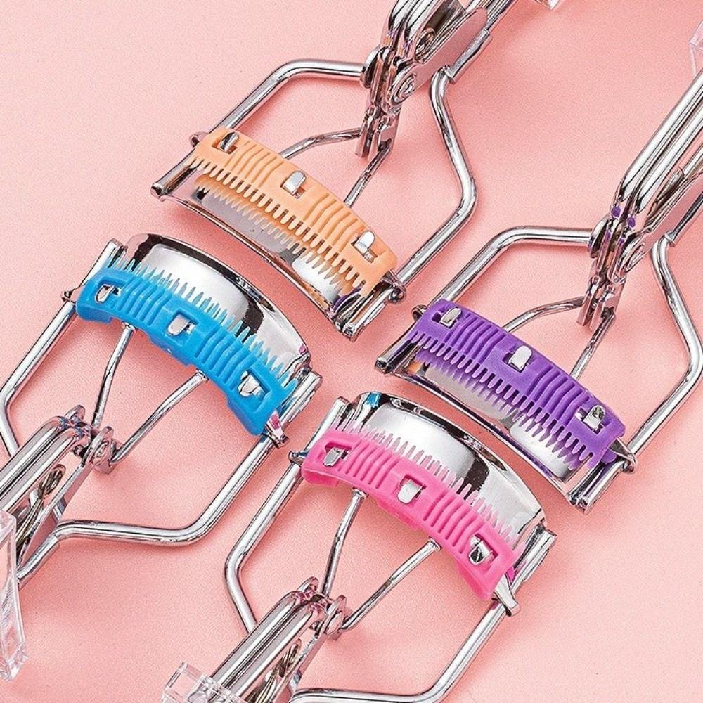 Convenient Color Curled Eyelash Curler Carbon Steel Wide-angle Eyelash Curler  Home Use