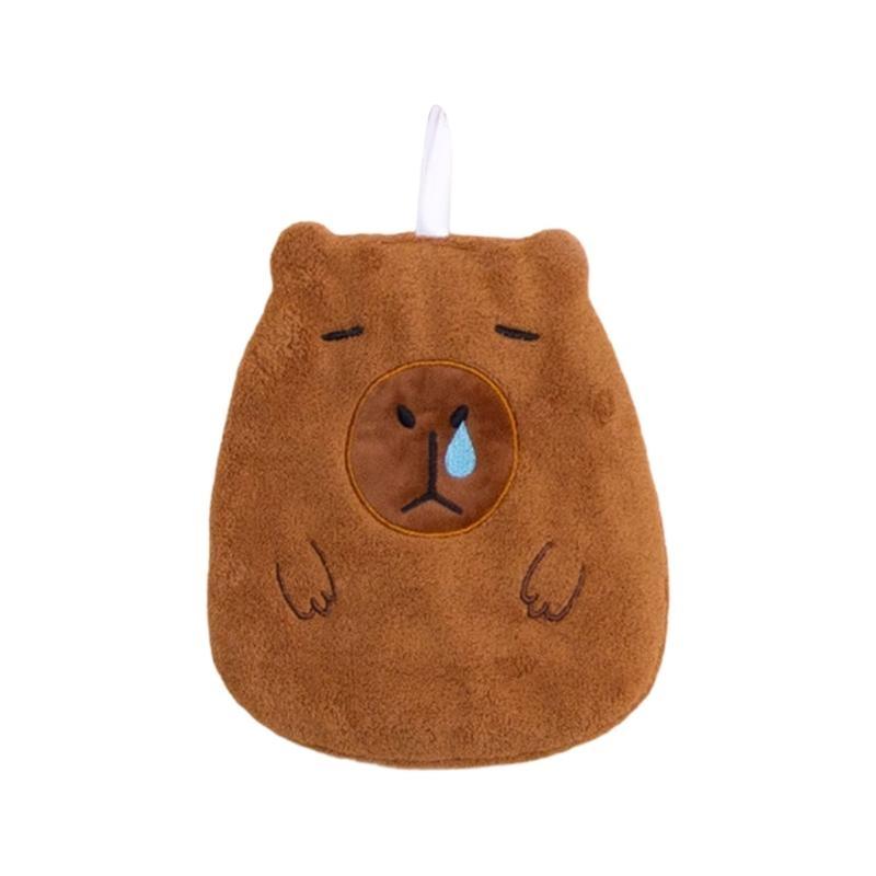 Hanging Kids Hand Towel Fast Drying Microfiber With High Water Absorption For Kitchen And Bath Cartoon Animal hand Towel