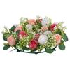 Artificial Rose Flower Wreaths for Wedding Arrangement Centerpiece 10 PCS