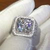 Hot Sale Fashion Domineering Micro-inlaid Zircon Men's Ring Holiday Gifts