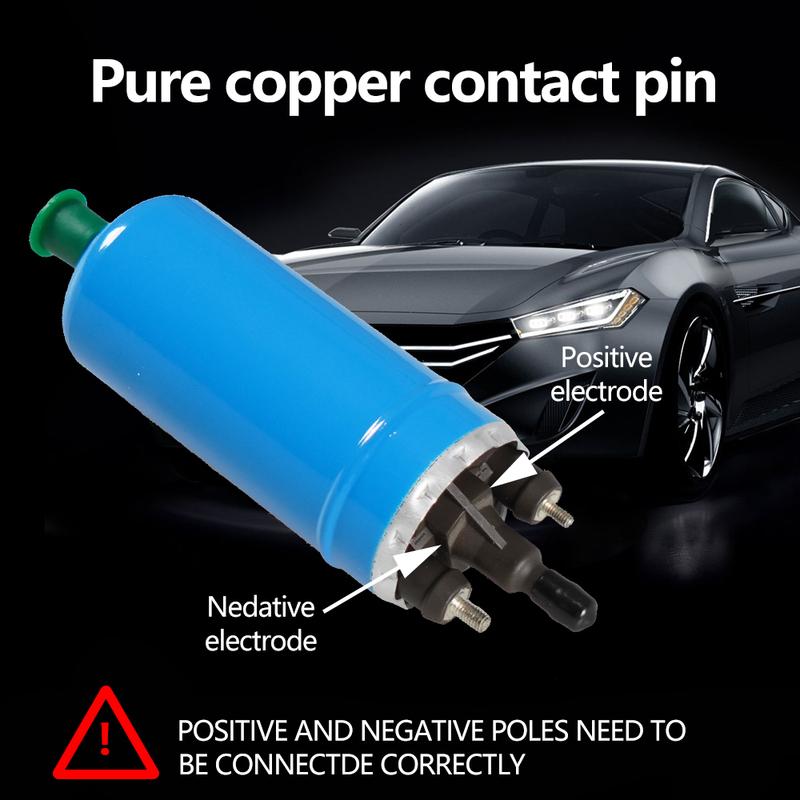 0580464038 Universal Inline High Pressure Electric Fuel Pump 12V with Installation Kit For Benz Renault BMW Alfa Peugeot Opel