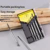 Steel Precise Screwdriver Set For Watch Repair And Electronics Maintenance Slip Resistant Design With Storage Case