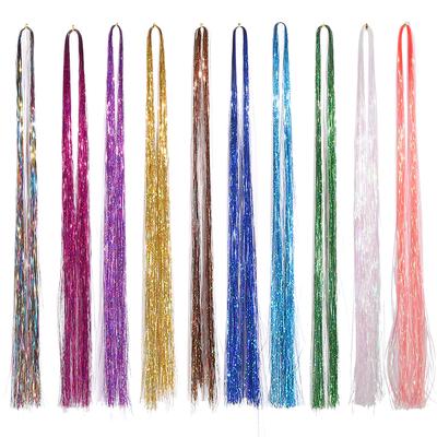 Haarglitzer Funkelnd Glänzend Haarglitzer Lametta für Frauen Mädchen Haaraccessoires für Cosplay Party