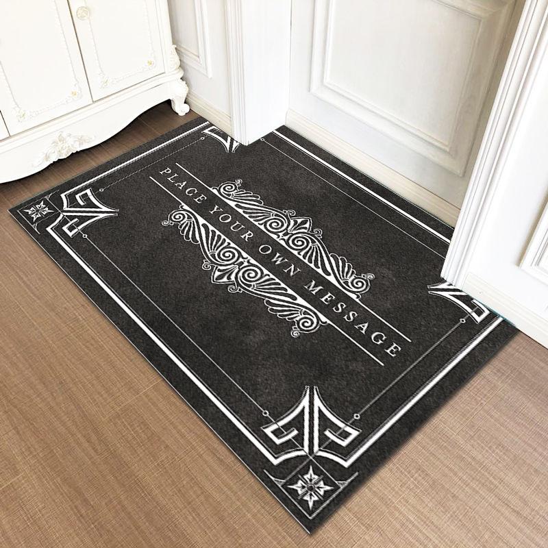 Придверный коврик Домашний коврик для входа Коврик для двери грязеотталкивающий Ковер 40*60cm