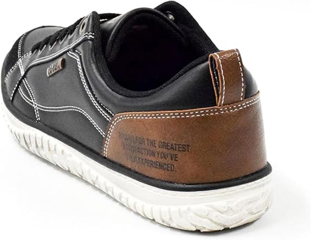 Edwin Lightweight Sneakers with Wide and Casual Size Men's Wingtip, Non-Slip, Stylish, Simple, Easy-to-Match Style, 25.0 cm, Red, EDW-7769