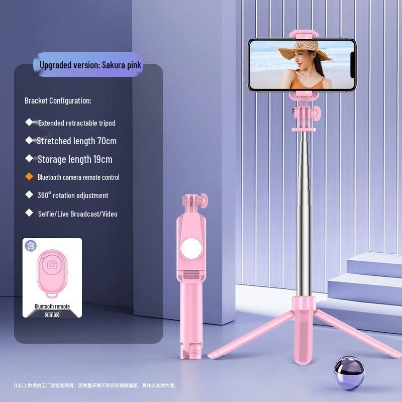Universal Bluetooth Selfie Stick & Tripod for Android - Multifunctional Handheld Photography Accessory