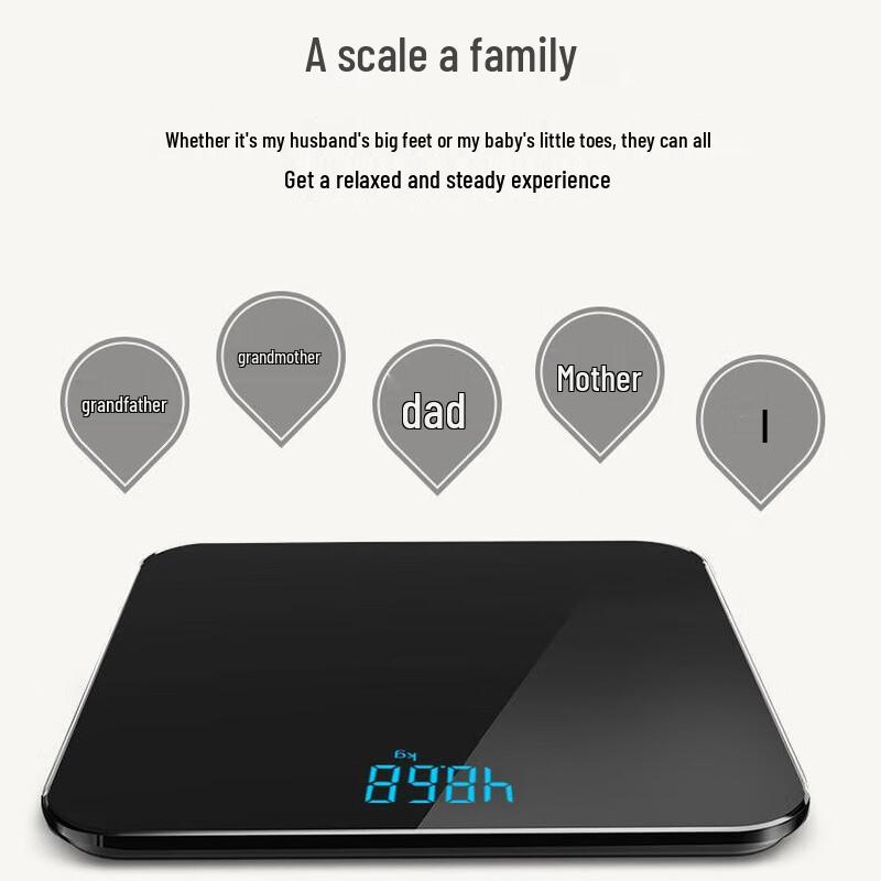 Jinmiao Smart Hidden LED Body Fat Scale (CN Version)