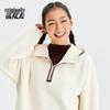 Benlai Women's Thickened Half-Zip Hooded Sweatshirt