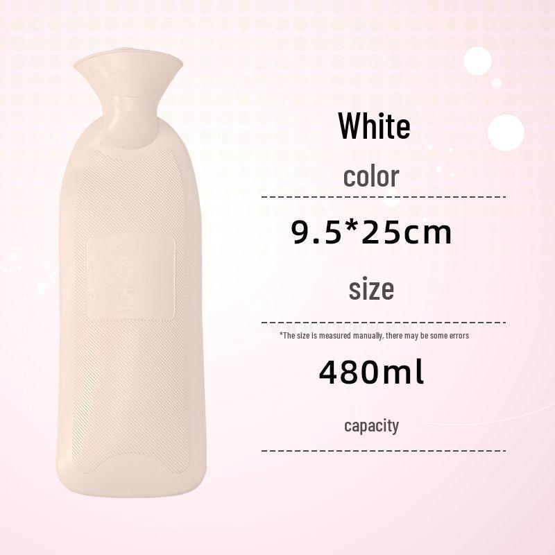 Portable Hot Water Bottle Hand Warmer - Long, Washable, Explosion-Proof, Available In Large & Small Sizes