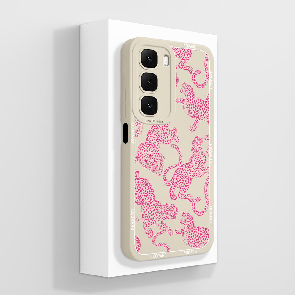 

For infinix Hot 60 Pro Plus 60i Case Floral Print Phone Back Cover For Hot 60i 4G 5G Soft Liquid Silicone Full Protection Bumper infinix Hot 60 Pro