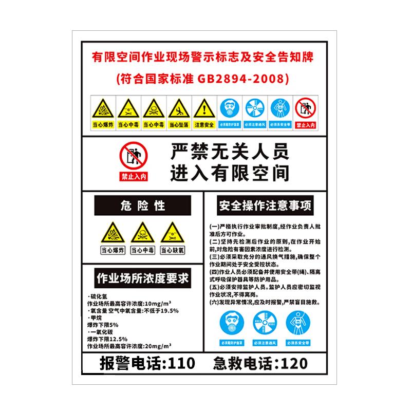 Hesdick PVC Workplace Safety Warning Sign