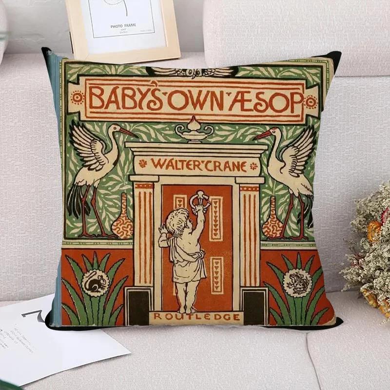 Own Aesop Decorative Pillows for Sofa Pillow Cover Short Plush Cushion Covers Decoration Living Room Pillowcases  Bed