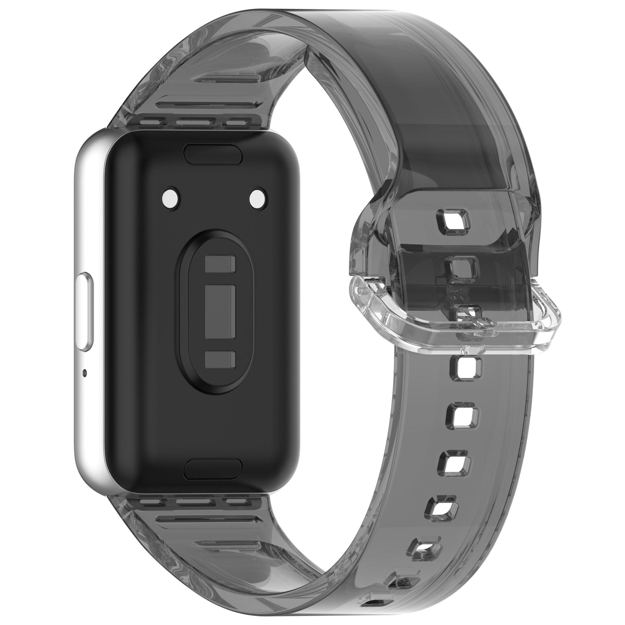 

Для Samsung Galaxy Fit3 R390 ТПУ Ремешок для часов Меняющий цвет Наручный ремешок Black