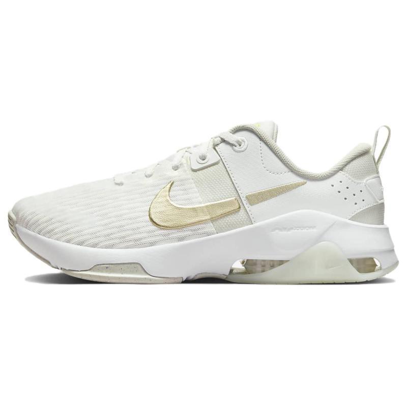 Nike Zoom Bella 6 Premium 'White Sea Glass Gold' Women's Sneakers casual FJ1589-100