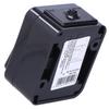 Single-pole Surface-mounted Switch, IP44, Black Cedar