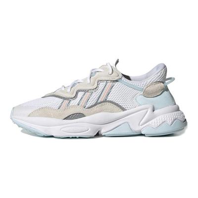 Ozweego Witte Hemelkleur Roze Dames Sneakers FY3238