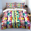 Colorful Wavy Stripes. Bedding Sets Duvet Cover Sets Duvet Covers Pillowcases(1 * Duvet Cover 2 * Pillowcases, Without Duvet Insert)