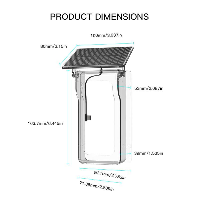 

Беспроводной видеодомофон с двусторонней связью, широкоугольным HD ночным видением и интеллектуальным мониторингом граффити