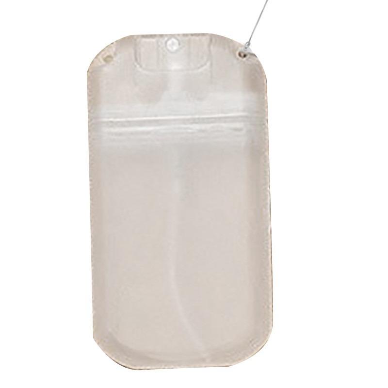 

Пляшка з розпилювачем на картку 30 мл Парфуми/вода/алкоголь Портативний пластиковий брелок для дезінфекції. transparent/30ml