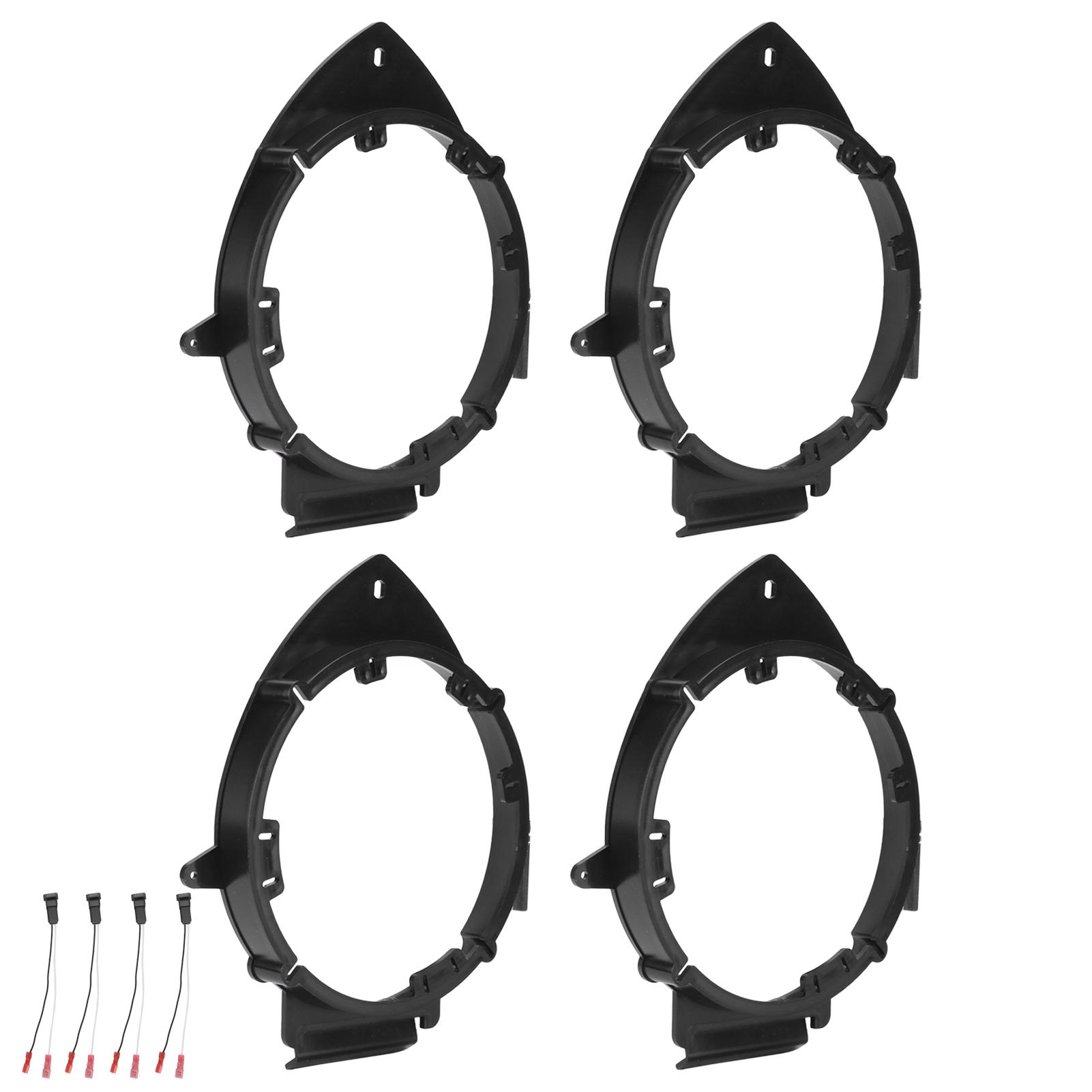 

4 шт. автомобильный динамик адаптер задняя передняя дверь с жгутом проводов замена для Buick Enclave 6.5in