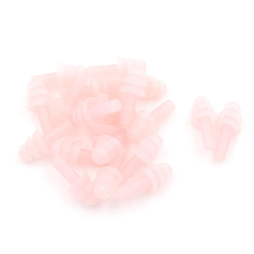 20PCs Ear Plugs Sound Insulation Waterproof Silicone Ear Protection Earplugs Anti-noise Sleeping Plug for Travel Noise Reduction