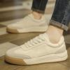 Fashion Four season men's board shoes rendy and versatile minimalist style Outdoor street Quality Daily Youth Casual Leather Shoes Hot