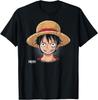 One Piece Anime Monkey D. Luffy Oversized Portrait T-Shirt