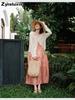 Bohemian Vintage Off-Shoulder Dress for Women Summer Xinjiang Tourism Thailand Hainan Sanya Beach Vacation Style Maxi Dress
