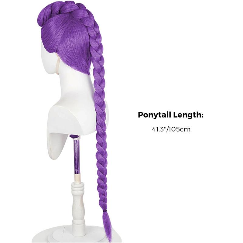 Kpop Huntrix Rumi Cosplay Wig Halloween Party Demon Accessory Hunters costumes props carnival fancy dress up