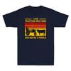 Farmer I Like Tractors And Cows And Maybe 3 People Retro Vintage Men's T-Shirt Unisex T-Shirt