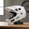 Detachable Chin Bar Helmet Ventilated Downhill Mountain Bike Helmet Sports Headgear Adjustable Visor 14 Vents For Adults