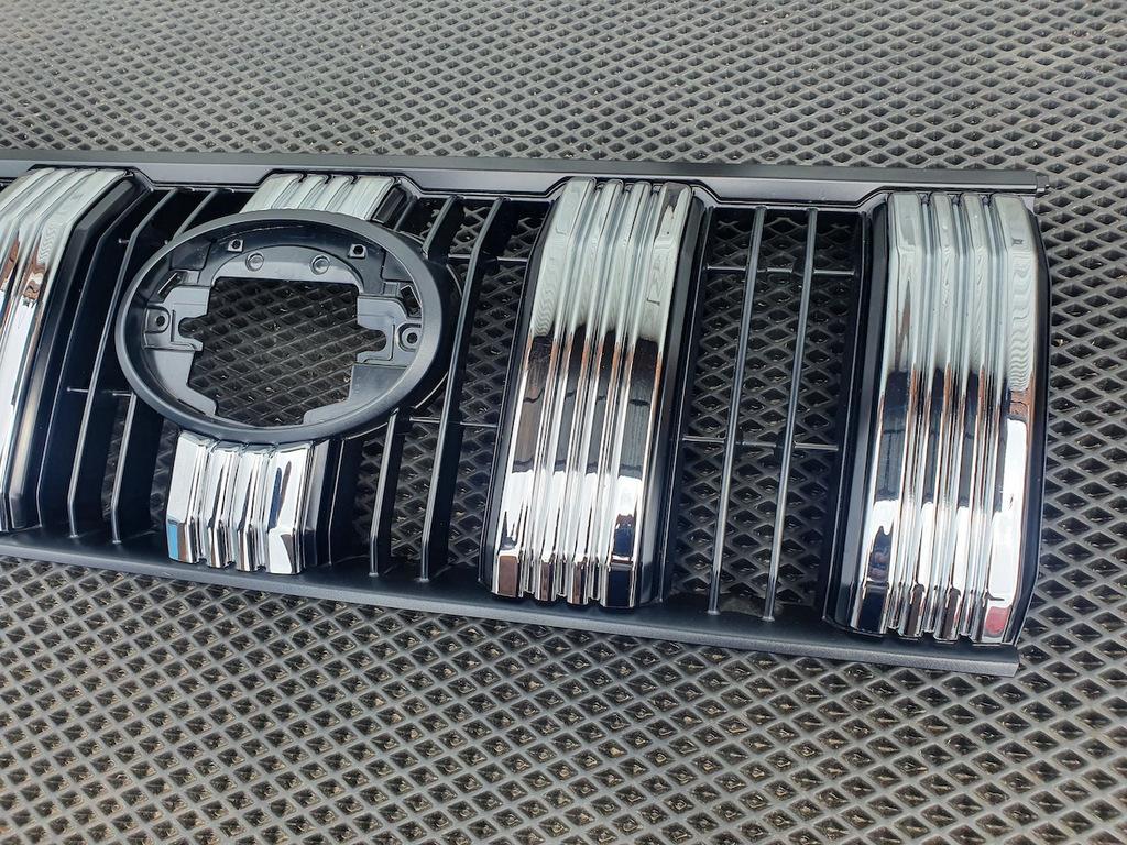 Хром накладки на решетку 2017-2025 для Toyota Land Cruiser Prado 150