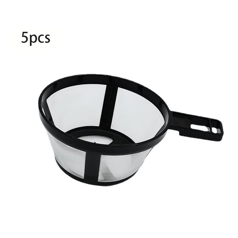 1/3/5/10 Stück Kaffeefilter Wiederverwendbar Nylon Kaffeekannenfilter Tragbarer Korb Tassenstil Umweltschutz Netz Kaffeezubehör