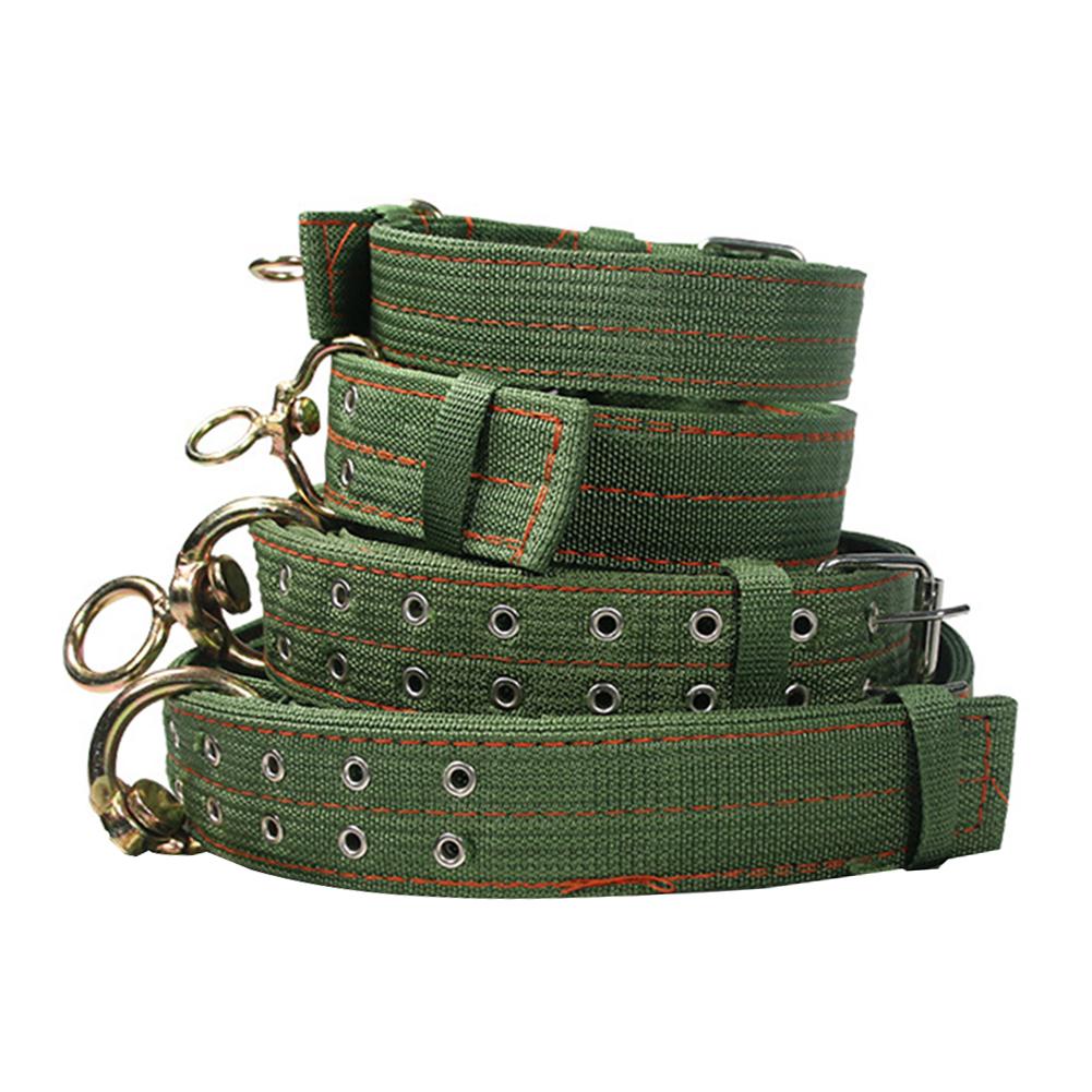 Belay Tie Adjustable Cattle Collar Cow Hauling Collar Livestock Feeding Supply Canvas Belt Strong-Durable Veterinary Equipment